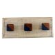 Square Resin Wooden Hooks